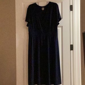 Navy Anne Klein dress
